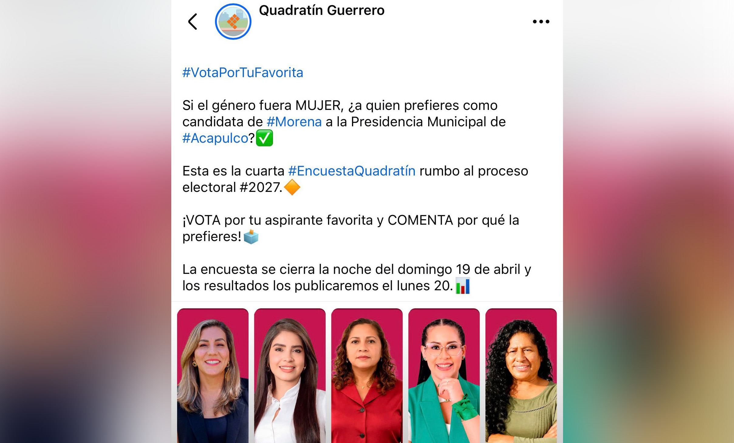 🚨 ¡Sorpresa total! Liz Salgado toma la delantera por la alcaldía de Acapulco