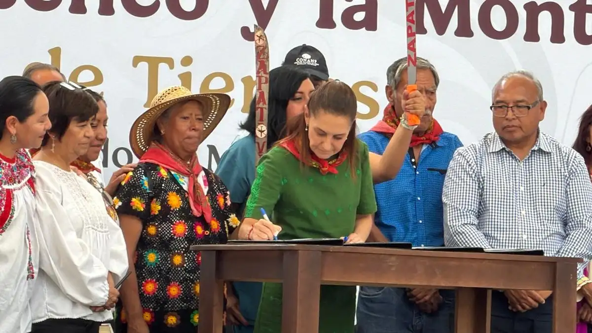 Sheinbaum en Atenco: «Nunca más se reprimirá al pueblo»