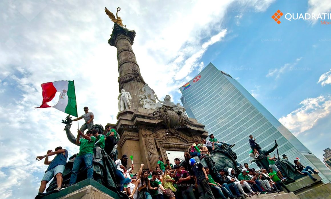 ¡CDMX SE DESBORDÓ! Medio millón de fans paralizan la capital por el Mundial