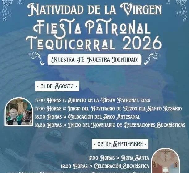 ¡ALERTA! Tequicorral Revela Fechas Clave de sus Fiestas Patronales