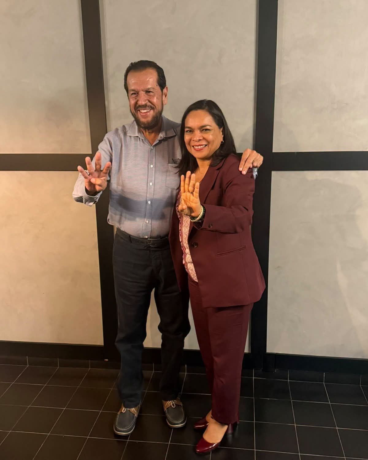 Rogelio Ortega suma respaldo a Beatriz Mojica y acuerdan trabajo coordinado en Guerrero