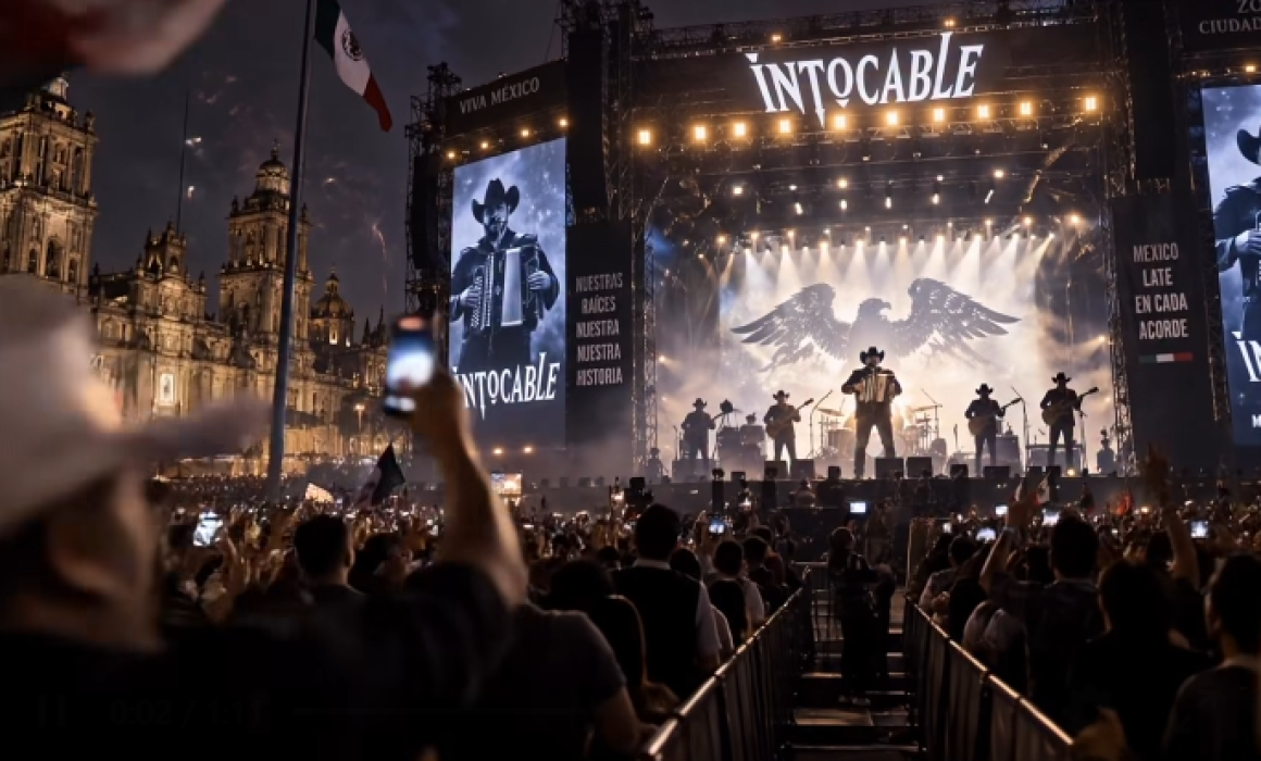 ¡ALERTA! Intocable Cierra el Grito en el Zócalo de CDMX: ¡Impacto Total!